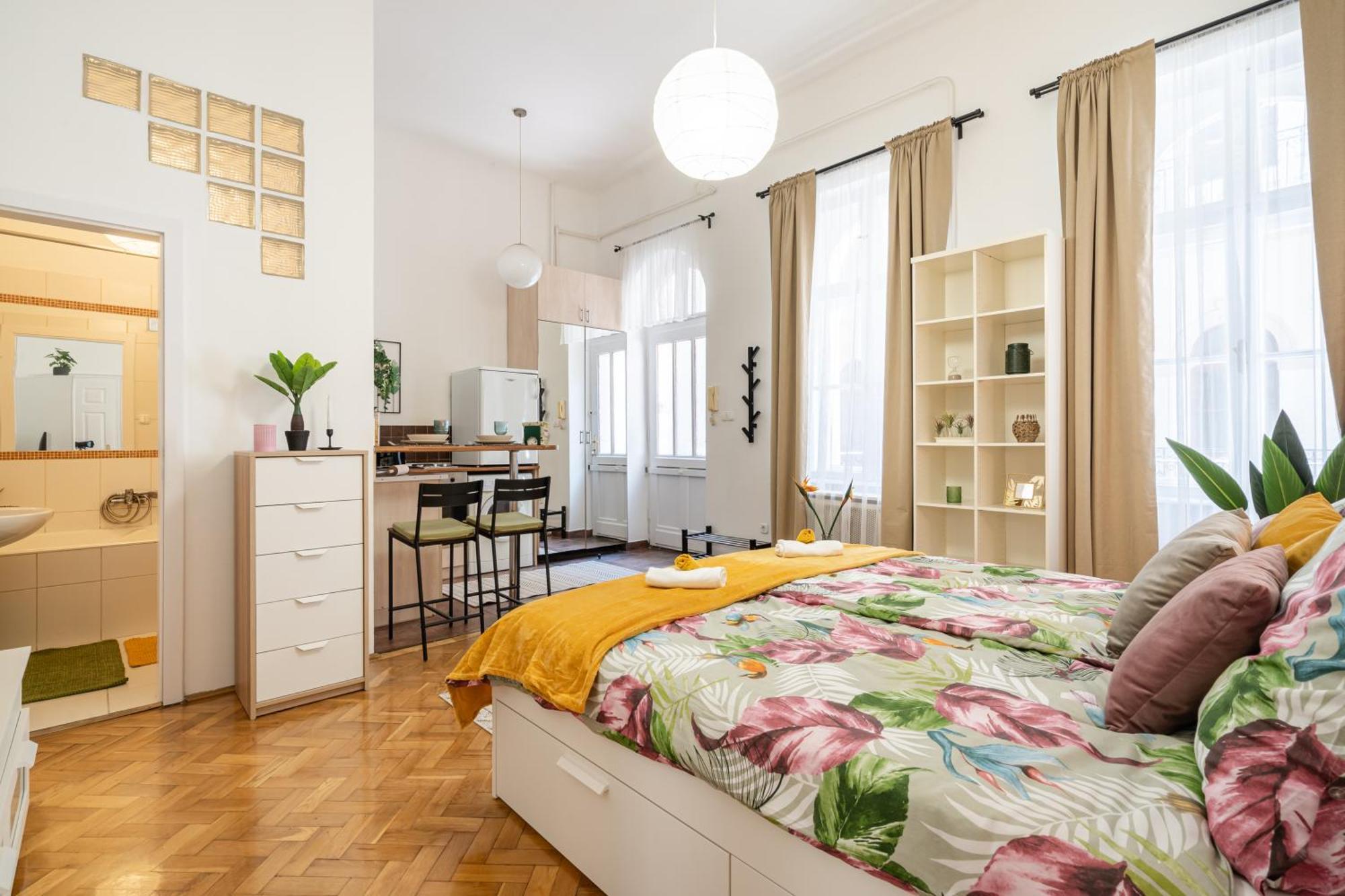 Cosmopolitan Studio - Chic Getaway In A Fancy Neighbourhood Budapesta Exterior foto